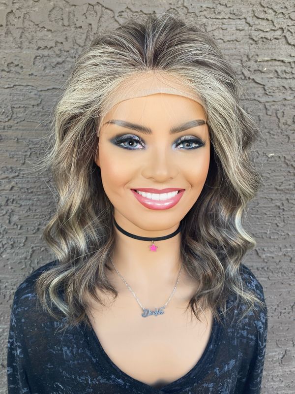 Elizabeth 16" - EuroTress - Handtied Grippy Cap!