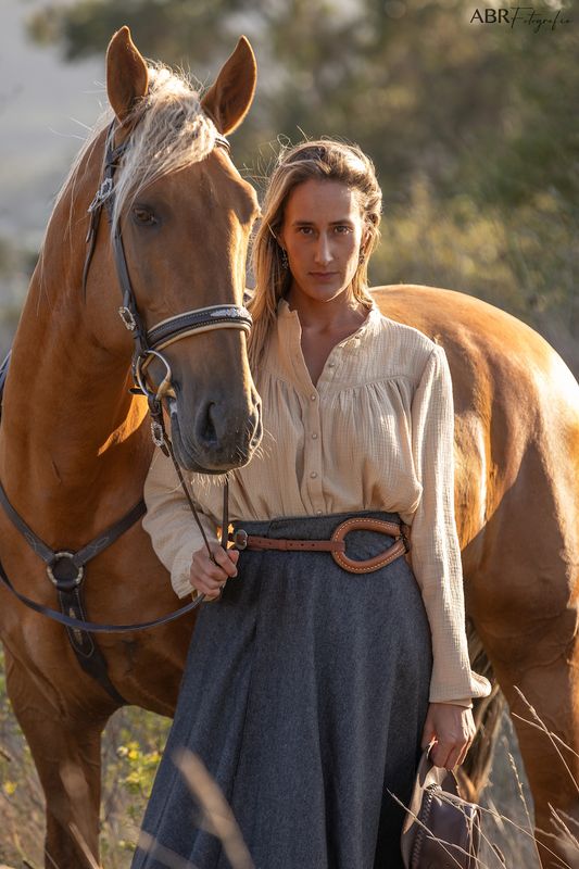 Cotton Pleated Blouse