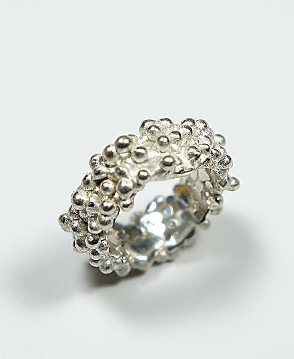 Full Circle Coral Ring
