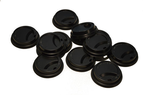 Koffiebeker Deksels ZWART Ø73MM/9OZ- 1.000 ST/DS