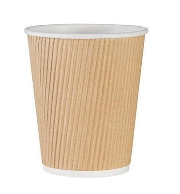 16 oz Brown Ripple Beker 400 cc