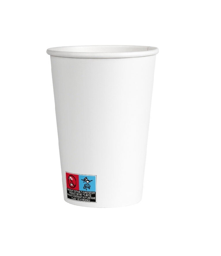 Koffiebekers Karton WIT 180CC/7.5 OZ - 2.500ST/DS