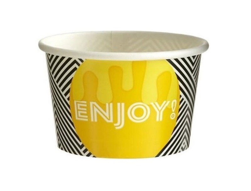 IJsbeker Karton &#39;Enjoy&#39; 120ML/4 OZ - 1.000 st.,