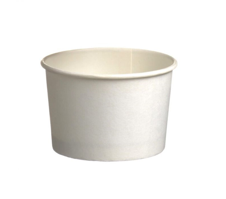 Witte ijsbeker 120ML/4 OZ - 1.000 st.