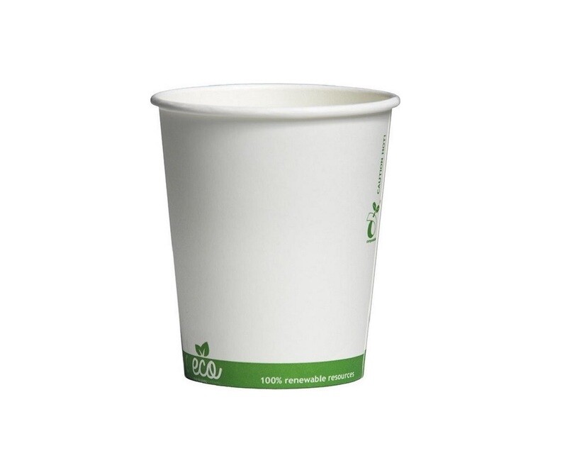Kartonnen Biologisch Afbreekbare Koffiebekers 360CC/12OZ - 1.000 ST/DS.