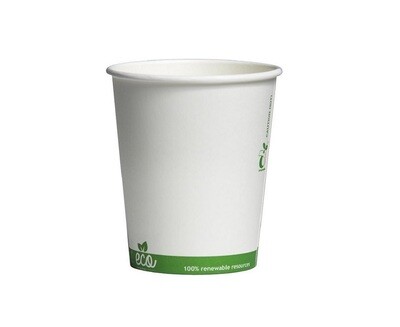 Kartonnen Biologisch Afbreekbare Koffiebekers 360CC/12OZ - 1.000 ST/DS.