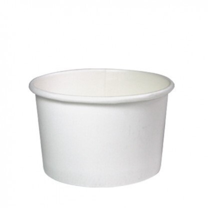 Kartonnen ijsbeker wit 360ML/12 OZ - 1.000 st.
