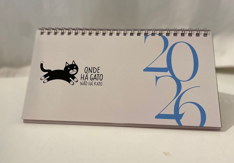 Calendário de Secretária