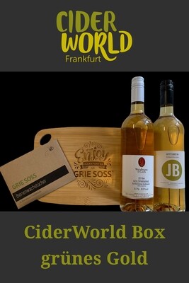 CiderWorld Box grünes Gold CiderWorld Box grünes Gold