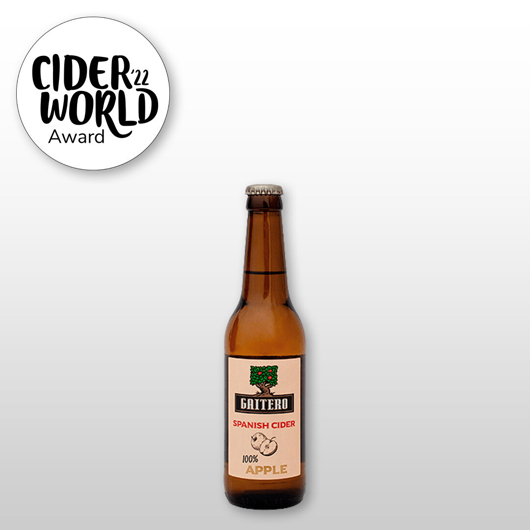 El Gaitero Spanish Cider 100% Apple 33cl