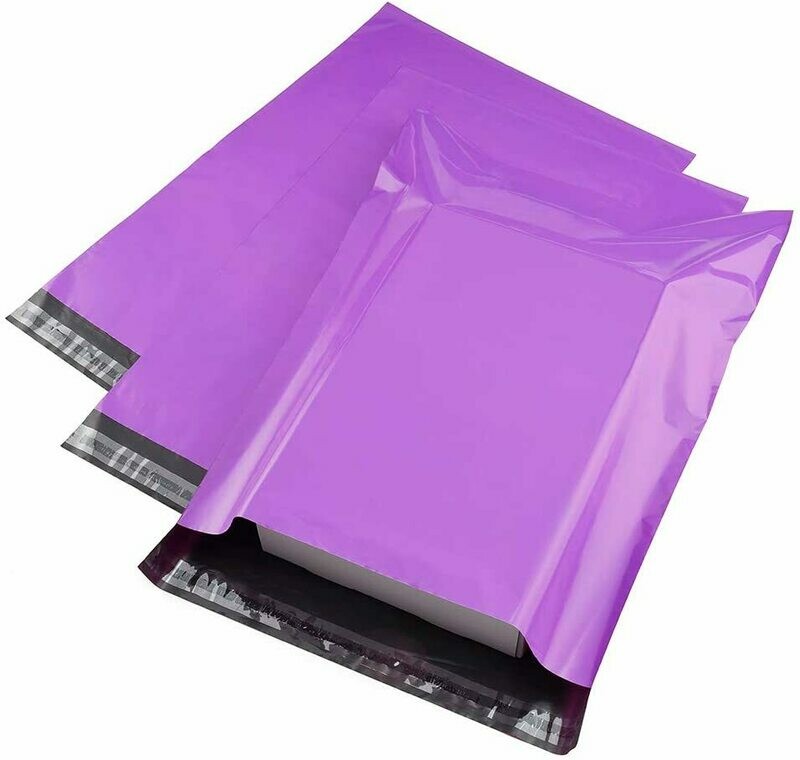 10x13 Inches Purple Poly Mailers