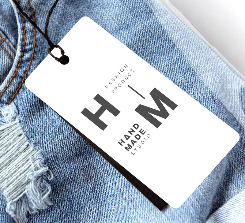 Rounded Corner Hangtag Prints
