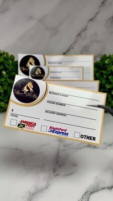 Large Delivery Sticker (Free Templates)