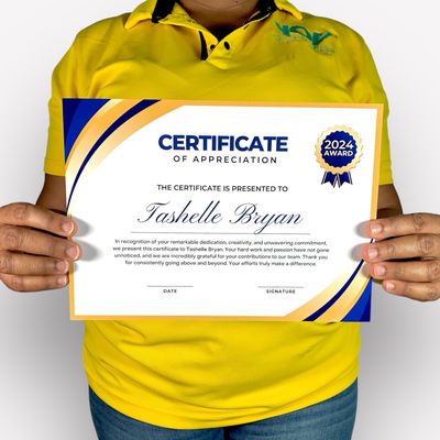 Certificate Prints