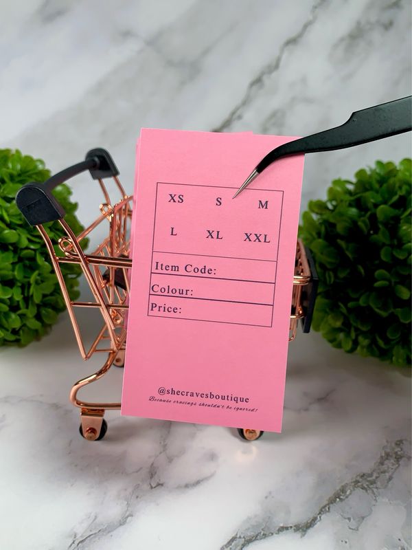 Hang Tag Prints