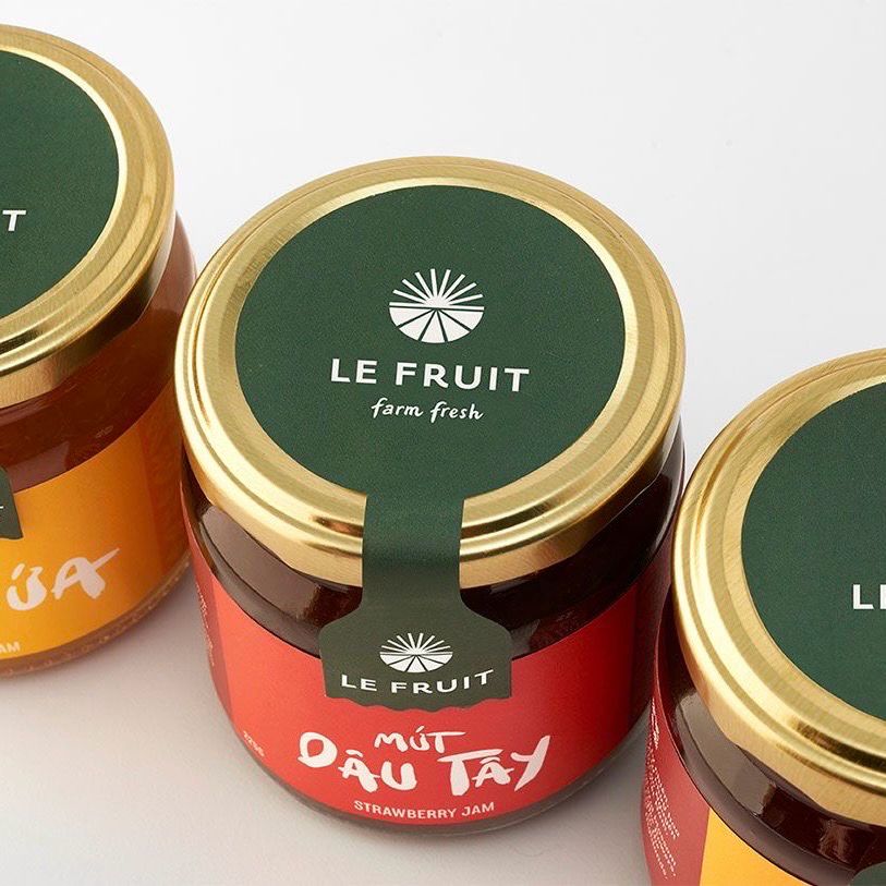 Lid Seal Jar/Bottle Cap Label Prints