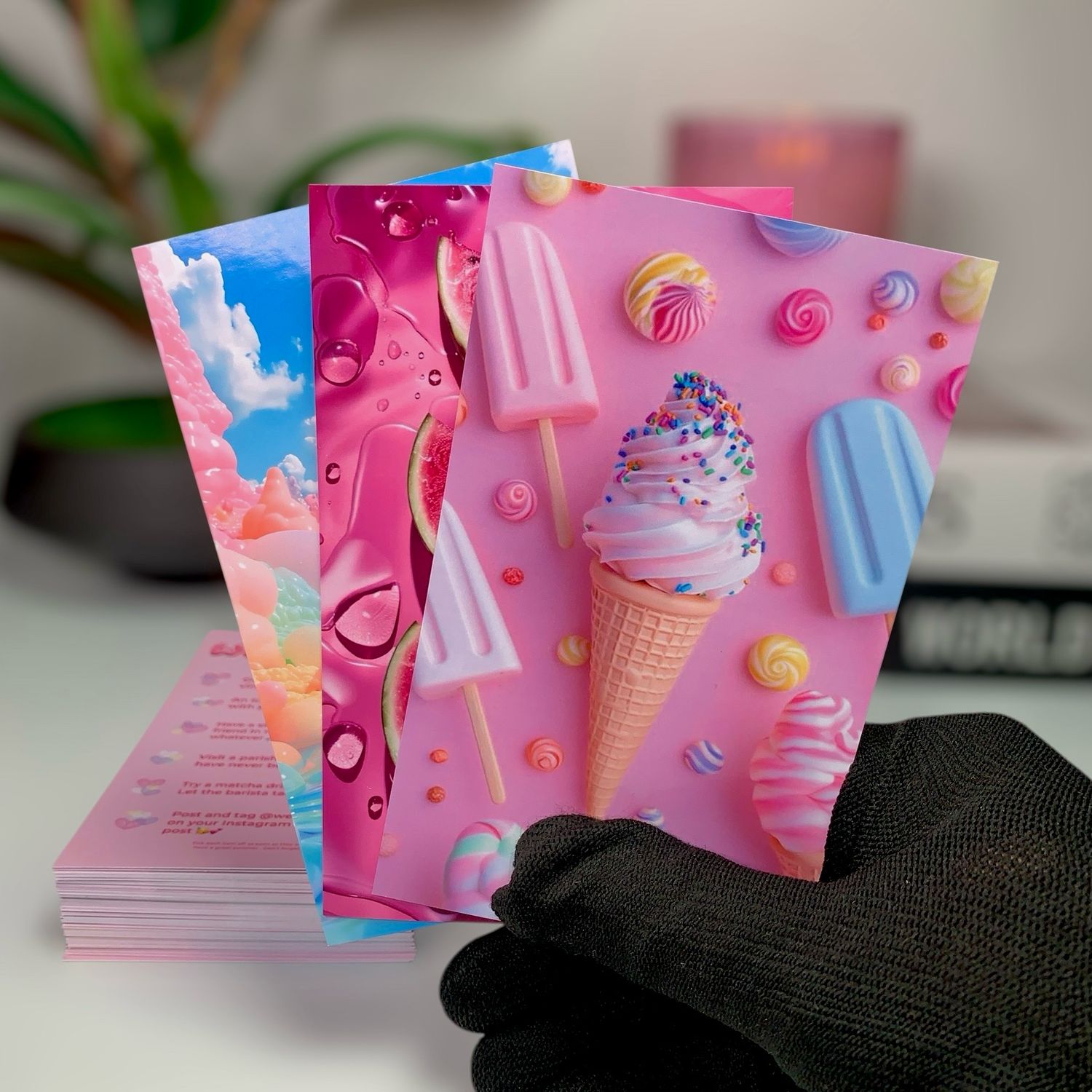 Large Custom Card Prints 3 x 5&quot;