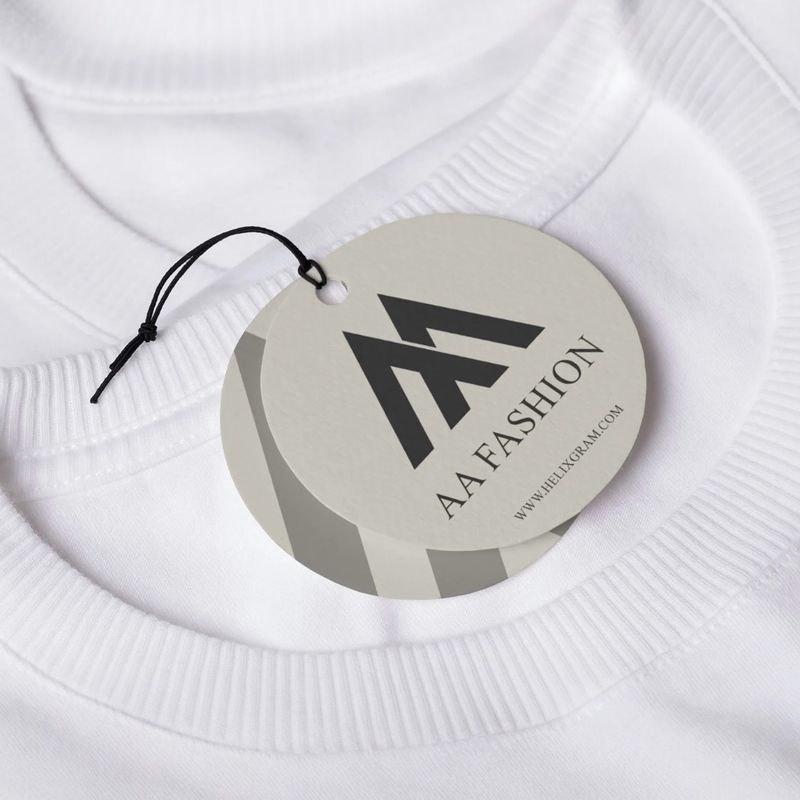 Circular Hang Tag Prints