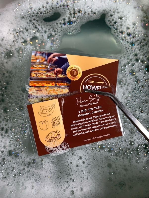 Protective Coated Business Card prints (Round Edge)