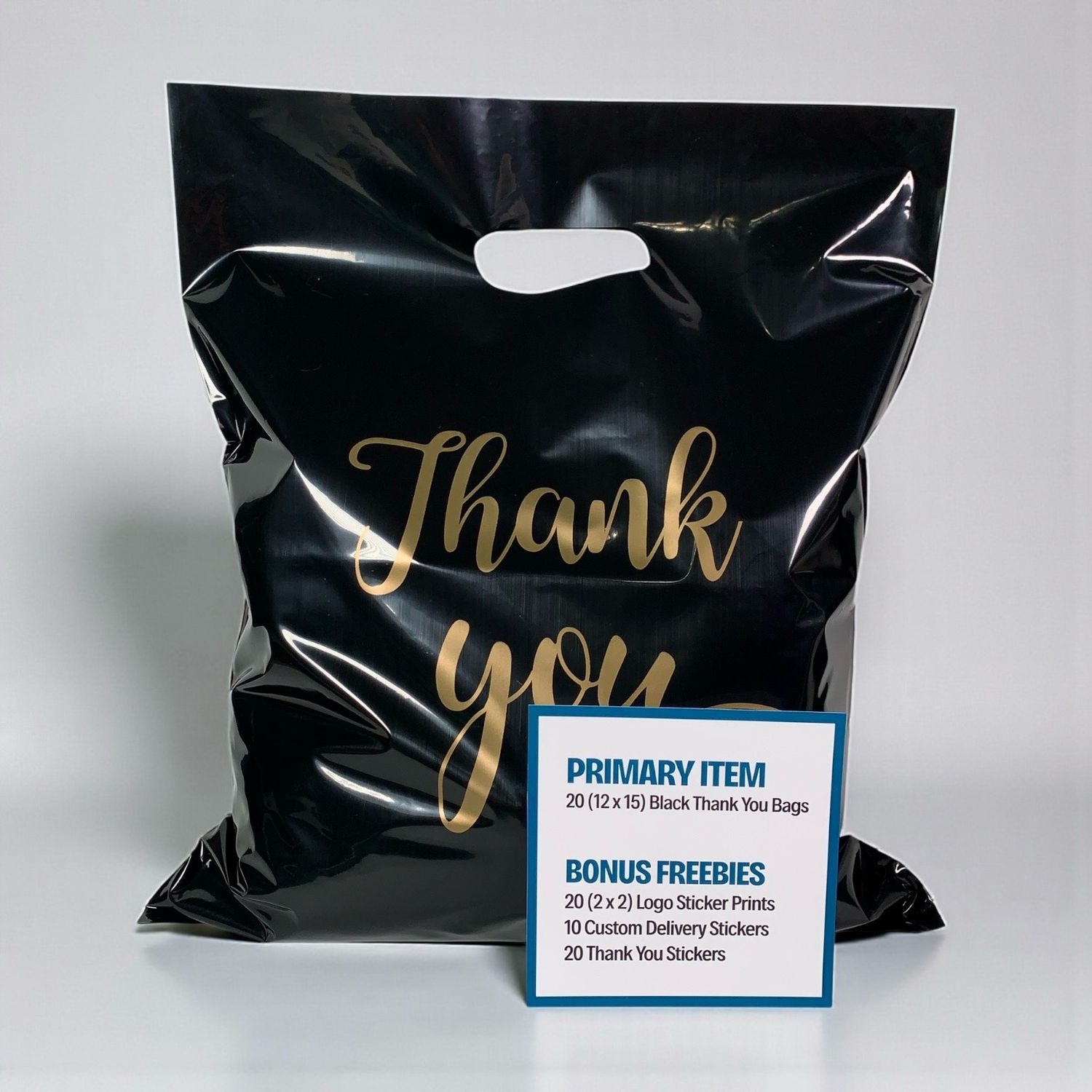 Black Luxe Shopper Mini Bundle 12x15&quot;