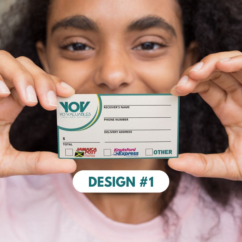 Small Delivery Sticker Prints (Free Templates)