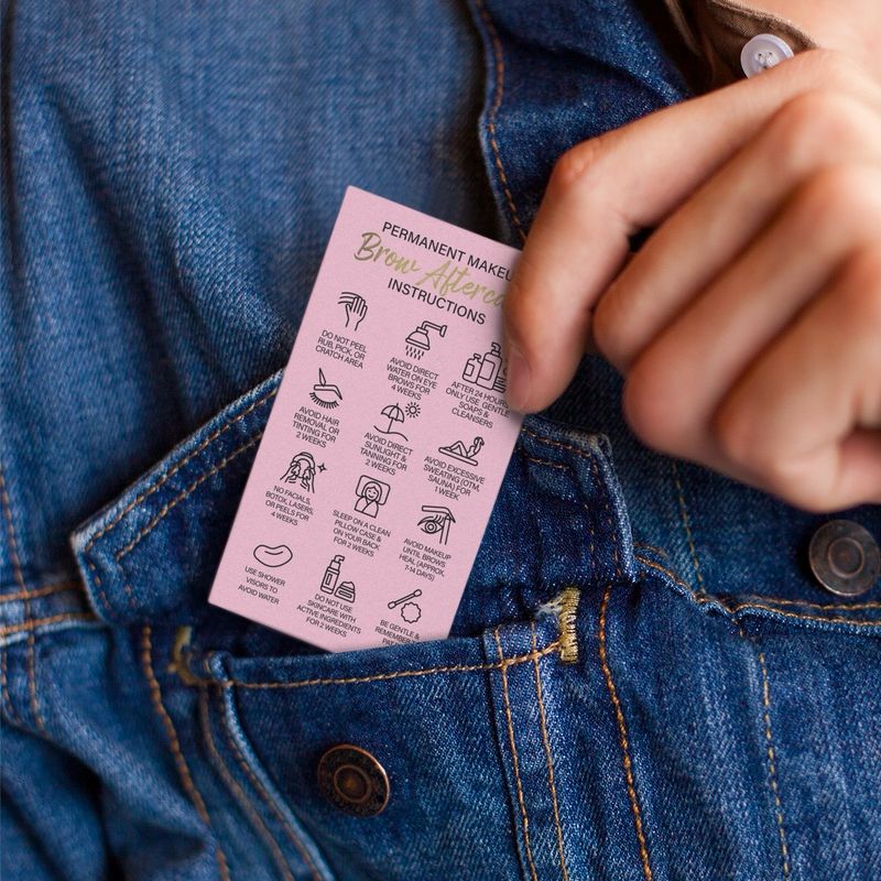 Aftercare Beauty Cards