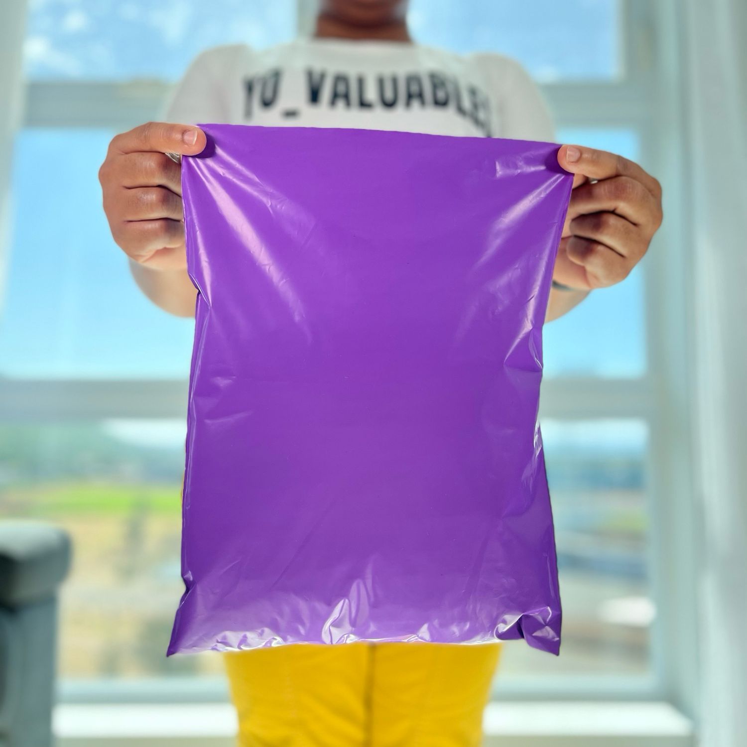 10x13 Inches Purple Poly Mailers