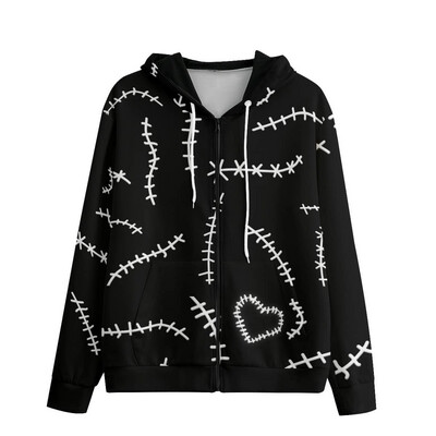 Stitched Up Oversized Hoodie