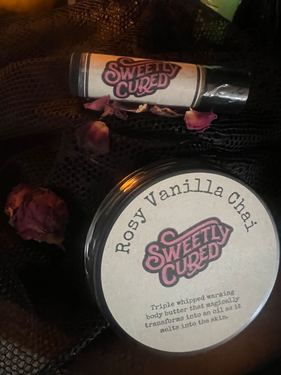 Rosy vanilla chai body butter