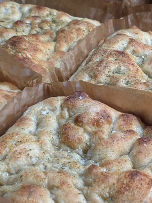 Sourdough Rosemary Garlic Focaccia