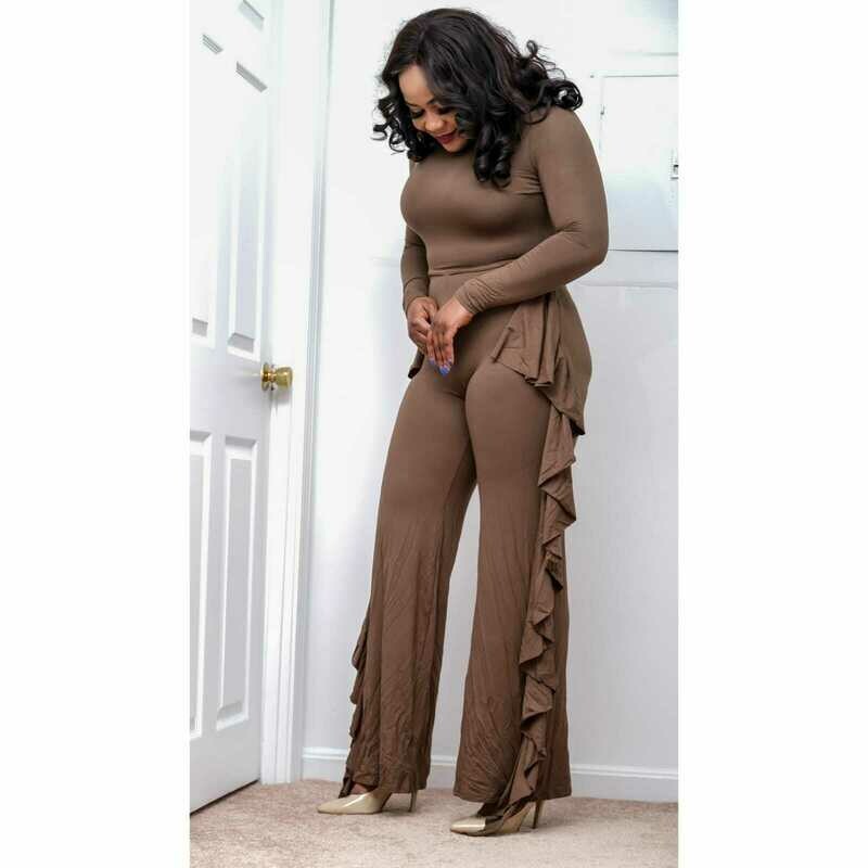 Double Ruffle Jumpsuit