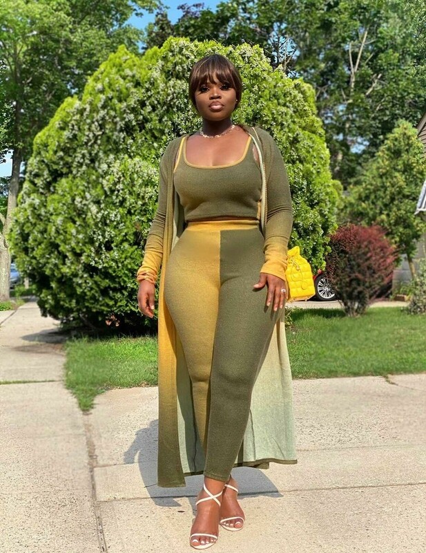 Olive/Mustard 3 pieces Set