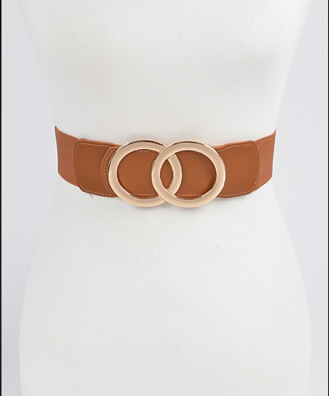 Camel Two Round Elastic Belt