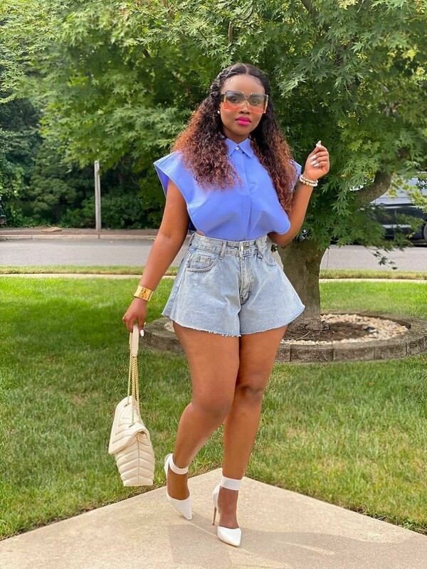 Blue Be Stylish Top