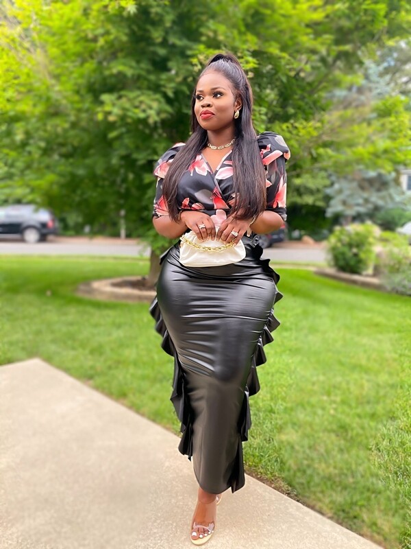 Hadiza Black Top
