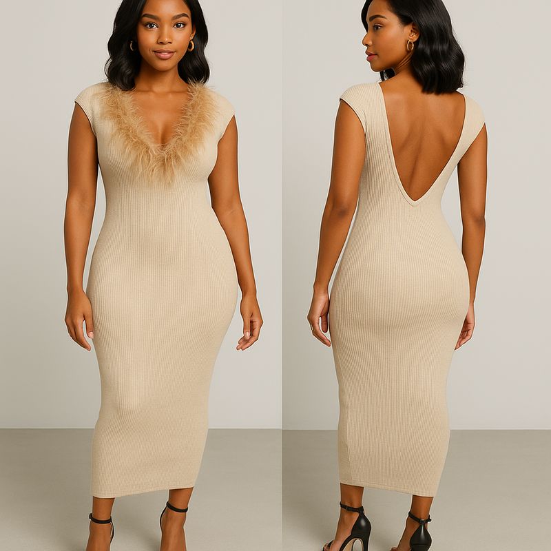 Jacky Nude Dress