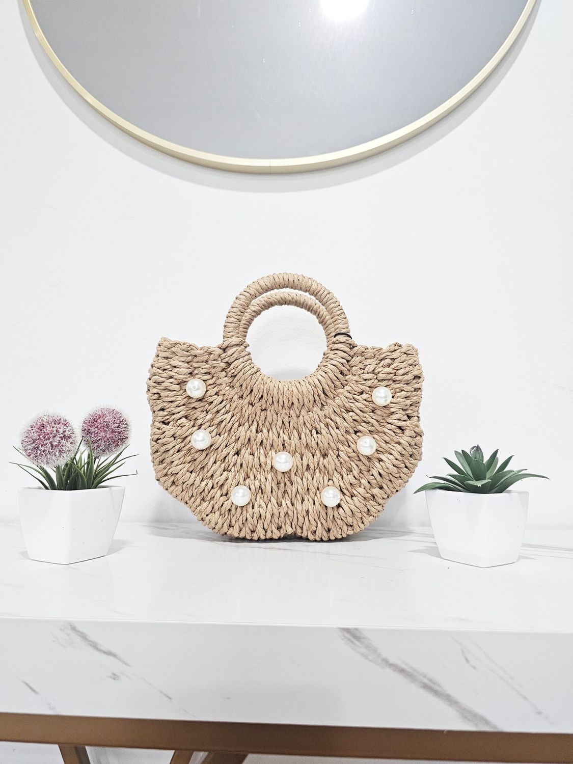 Khaki Beach Resort Mini Bag