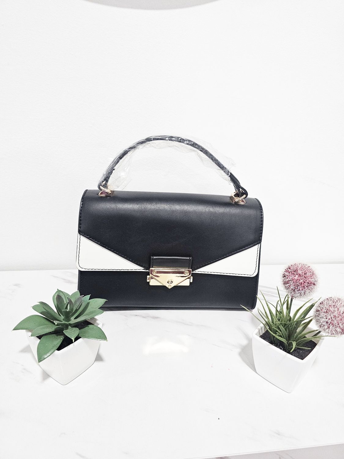 Black Two Tone Mini Bag