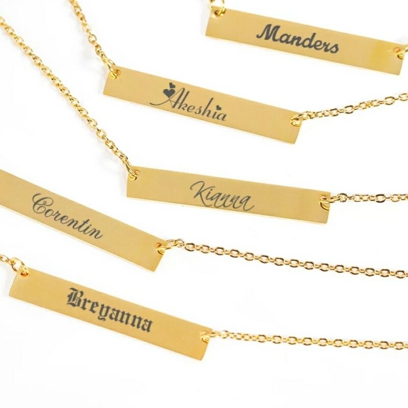 BAR NECKLACE