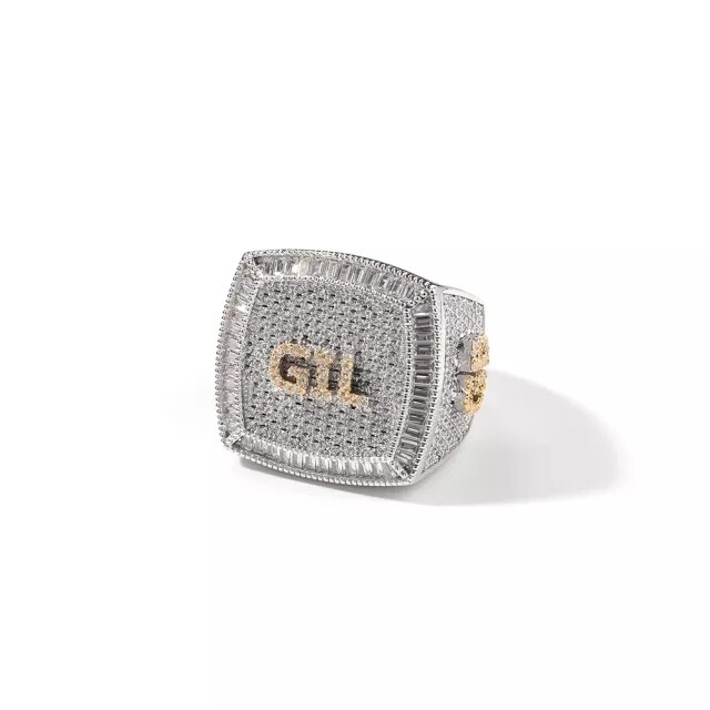 CUSTOM ICY MEN&#39;S RING