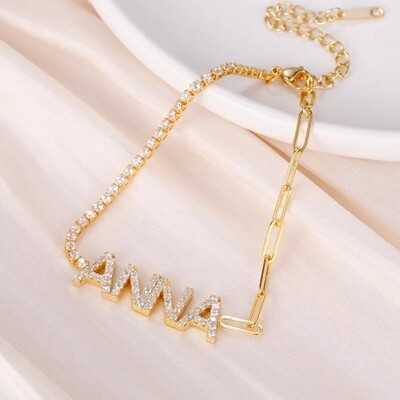 PIN TENNIS CUSTOM BRACELET