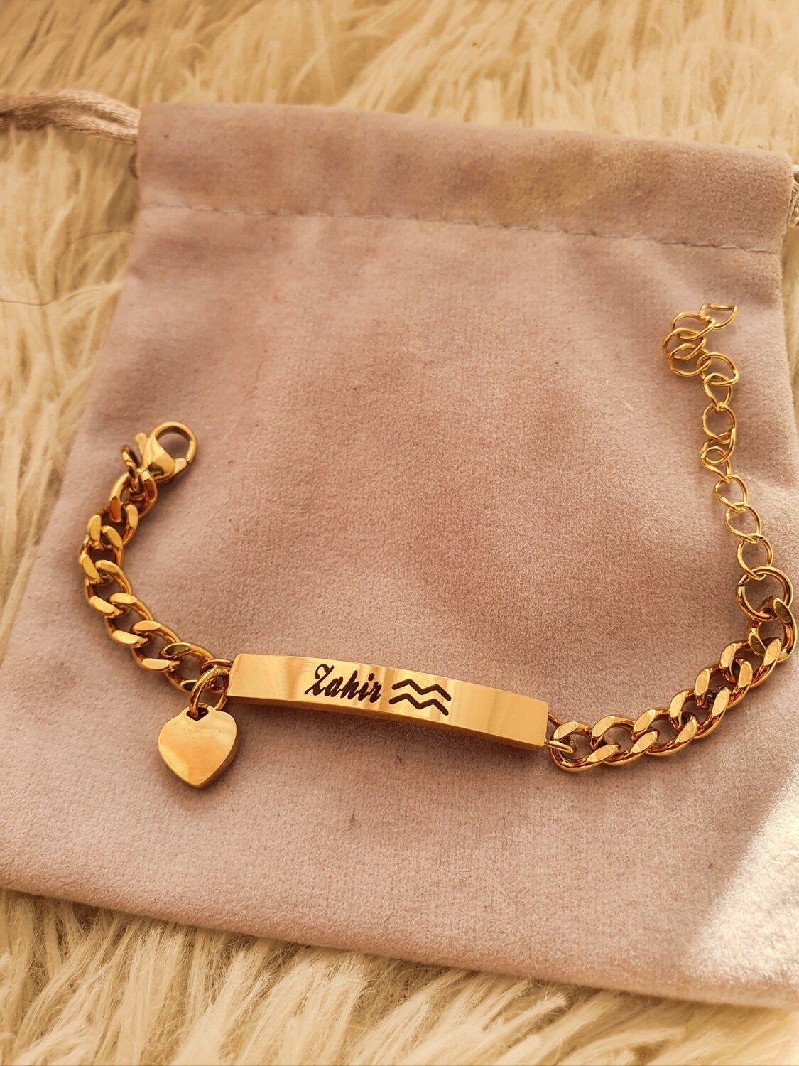DROP CHARM BABY BRACELET