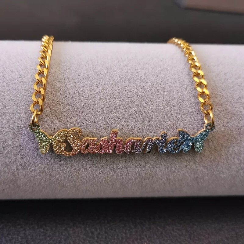 RAINBOW NAME NECKLACE
