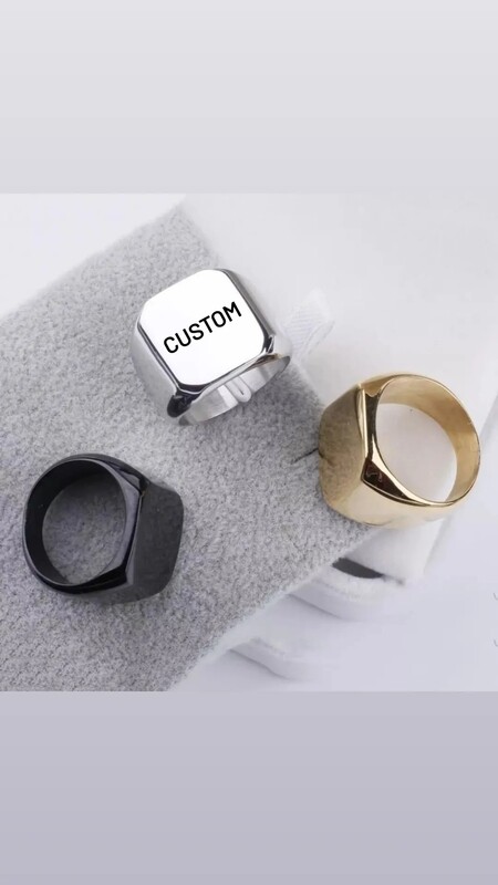 CUSTOM SIGNET RING