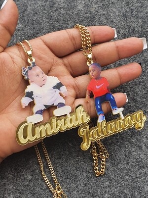 KIDS ACRYLIC PICTURE PENDANTS