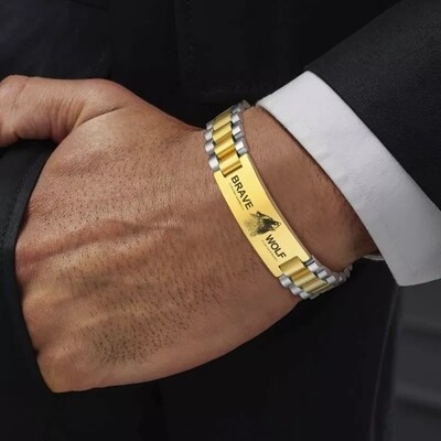 CHUNKY WATCH BAND BRACELET