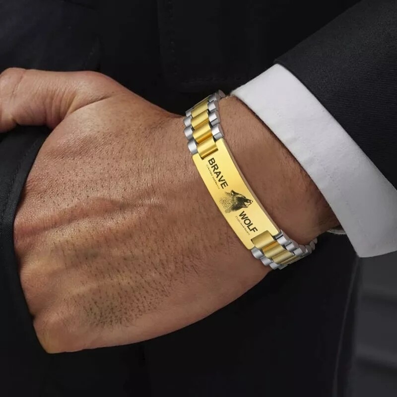 CHUNKY WATCH BAND BRACELET