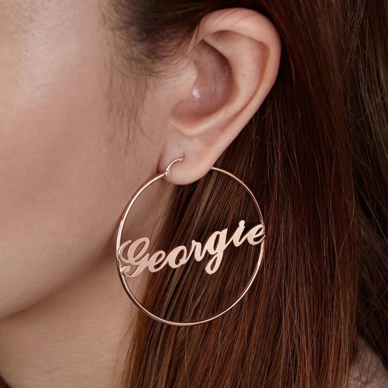 Custom Hoop Earrings
