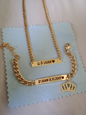 DIAMOND BABY BAR SET