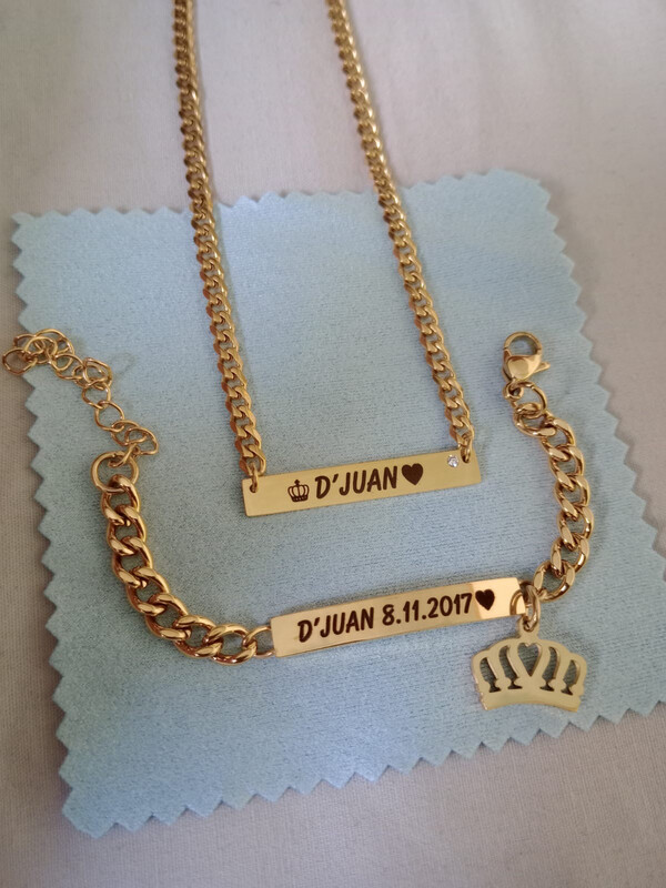 DIAMOND BABY BAR SET